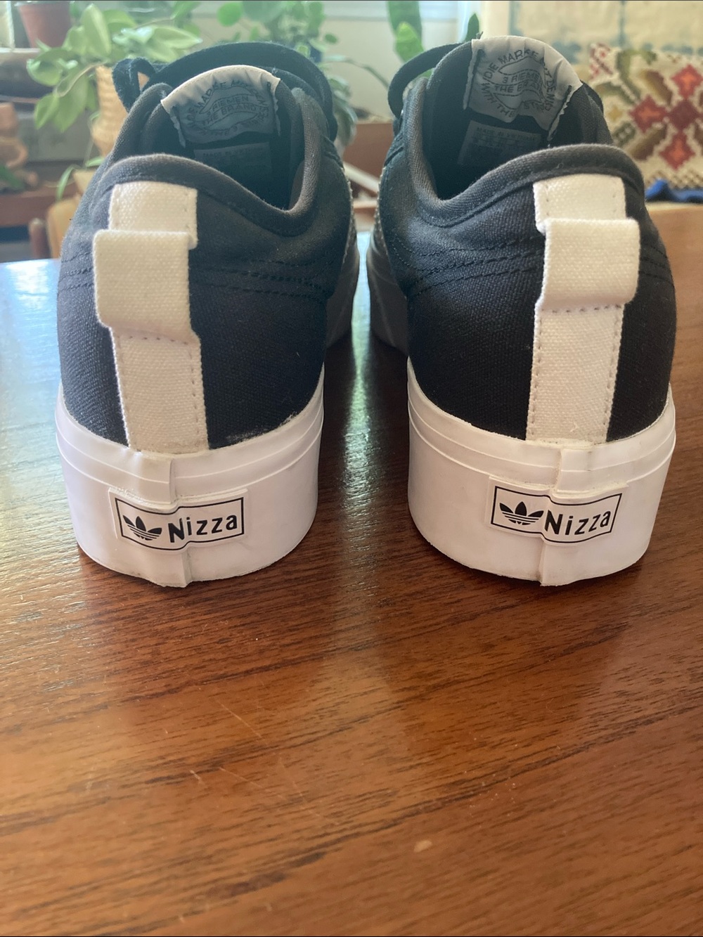 WOMENS ADIDAS NIZZA PLATFORM SIZE 9 EUC - Picture 4 of 7